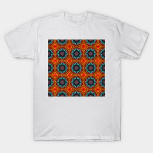 Moroccan arabic oriental tile pattern T-Shirt